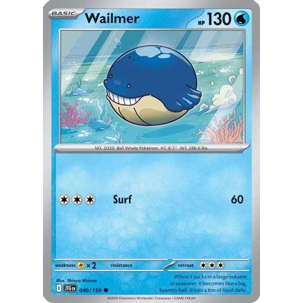 Wailmer 40 - SV09 Journey Together