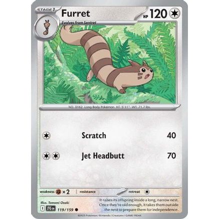 Furret - 119/159 119 - SV09 Journey Together