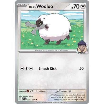 Hop's Wooloo - 135/159 135 - SV09 Journey Together