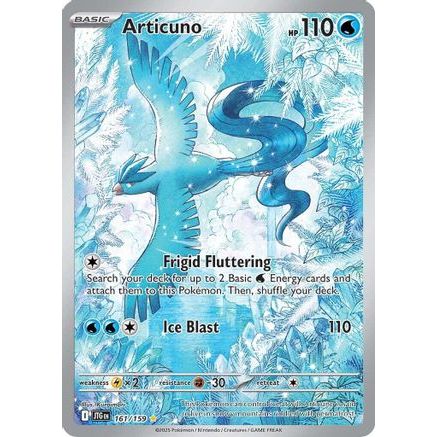 Articuno - 161/159 161 - SV09 Journey Together Holofoil