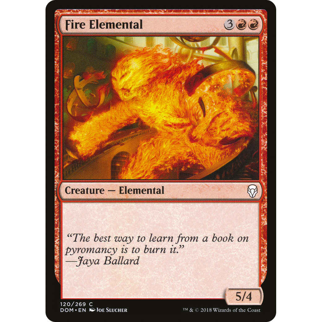 Fire Elemental (DOM-120) - Dominaria