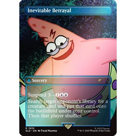 Inevitable Betrayal (Rainbow Foil) (SLD-1935) - Secret Lair Drop Series Foil