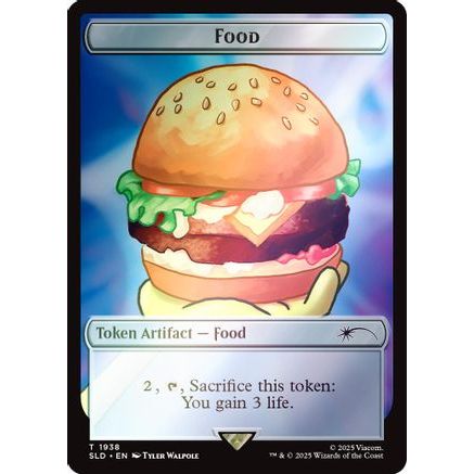 Food Token (1938) (Rainbow Foil) (SLD-1938) - Secret Lair Drop Series Foil