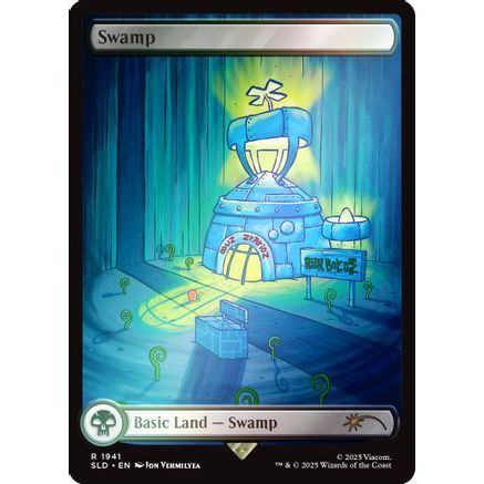Swamp (1941) (Rainbow Foil) (SLD-1941) - Secret Lair Drop Series Foil