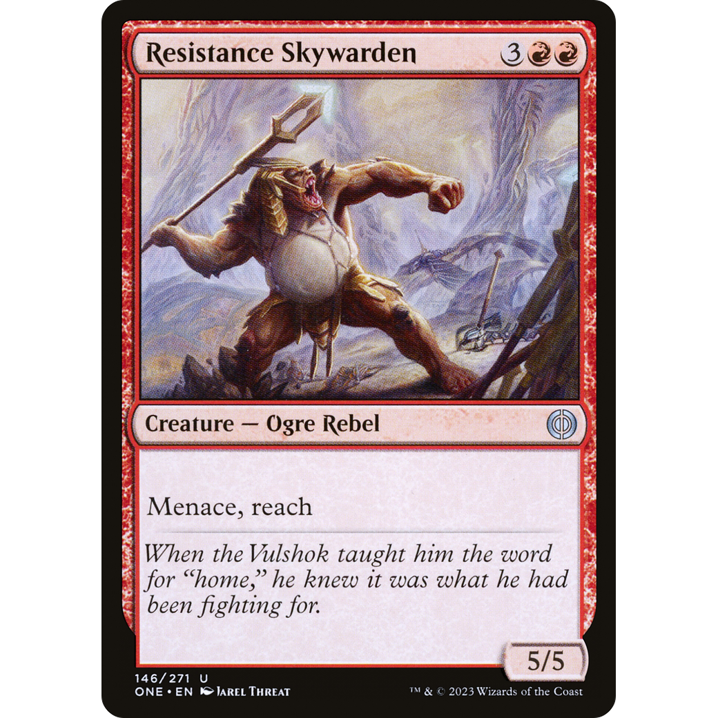 Resistance Skywarden (ONE-146) - Phyrexia: All Will Be One