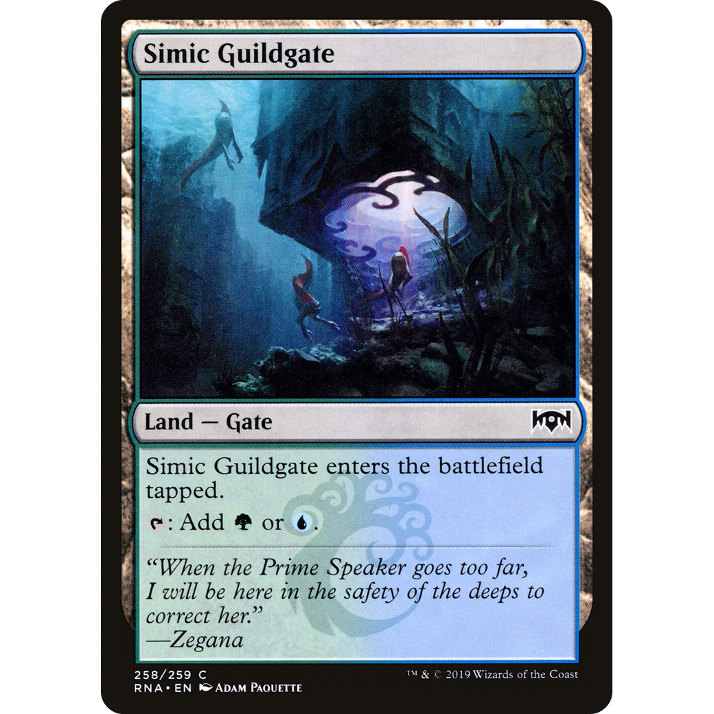 Simic Guildgate (258) (RNA-258) - Ravnica Allegiance