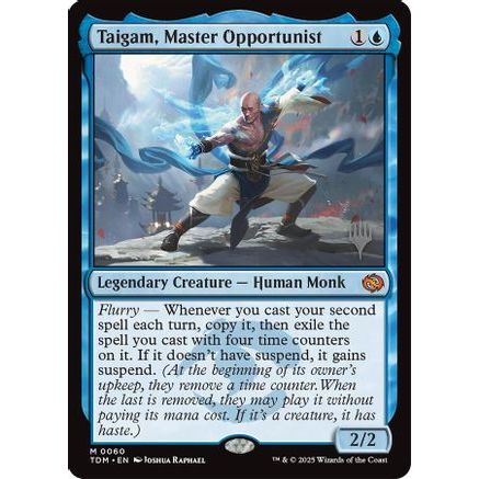 Taigam, Master Opportunist (PPTDM-060) - Promo Pack: Tarkir: Dragonstorm