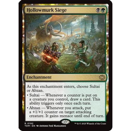 Hollowmurk Siege (PPTDM-192) - Promo Pack: Tarkir: Dragonstorm Foil