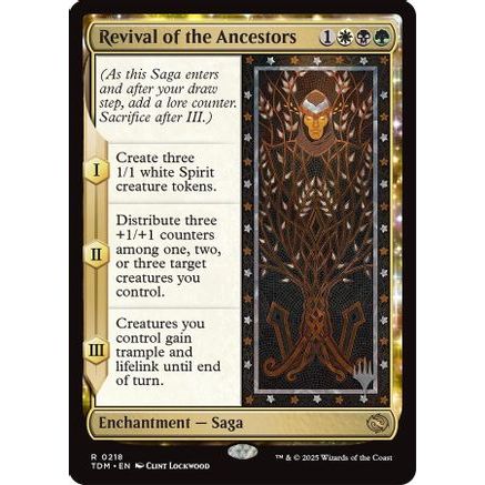Revival of the Ancestors (PPTDM-218) - Promo Pack: Tarkir: Dragonstorm Foil