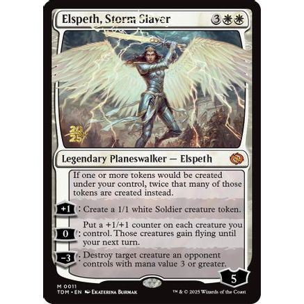 Elspeth, Storm Slayer (PRE-011) - Prerelease Cards Foil