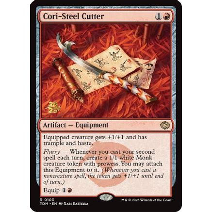 Cori-Steel Cutter (PRE-103) - Prerelease Cards Foil