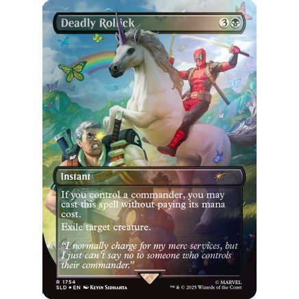 Deadly Rollick (Rainbow Foil) (SLD-1754) - Secret Lair Drop Foil