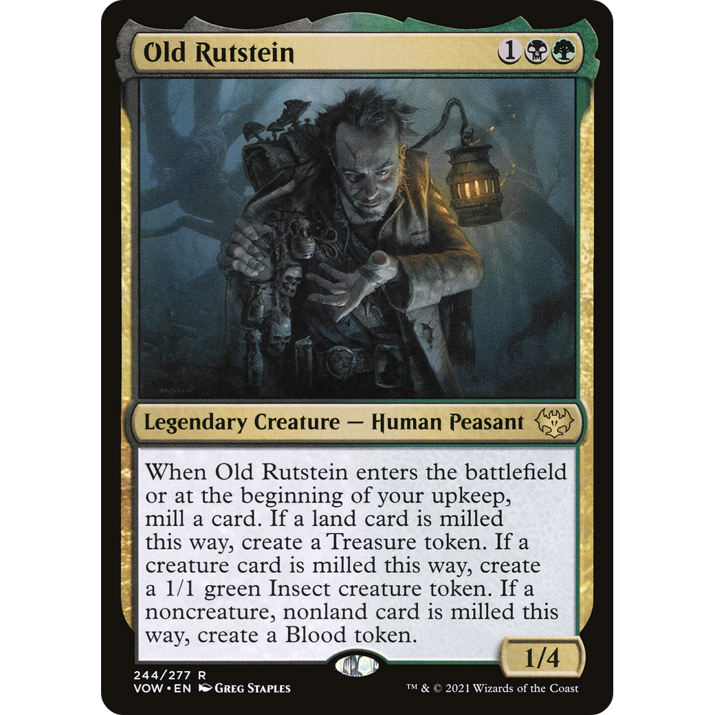 Old Rutstein (VOW-244) - Innistrad: Crimson Vow Foil