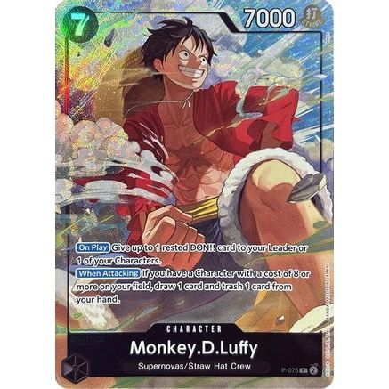Monkey.D.Luffy (Premium Card Collection -Best Selection Vol. 3-) (P-075) - One Piece Promotion Cards Foil