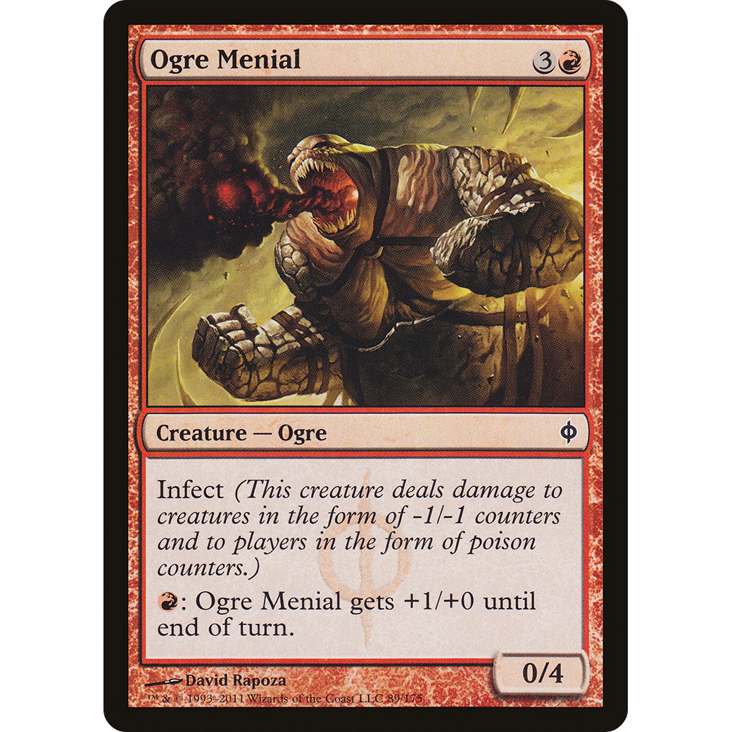 Ogre Menial (NPH-089) - New Phyrexia Foil