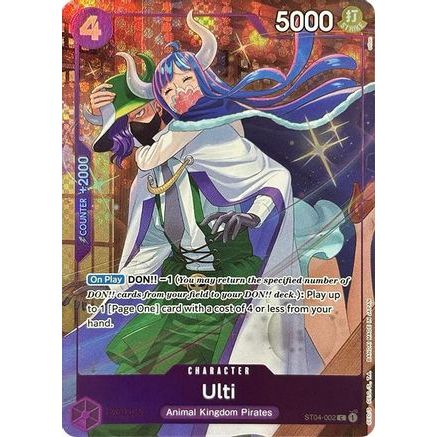 Ulti (Premium Card Collection -Best Selection Vol. 3-) (ST04-002) - One Piece Promotion Cards Foil