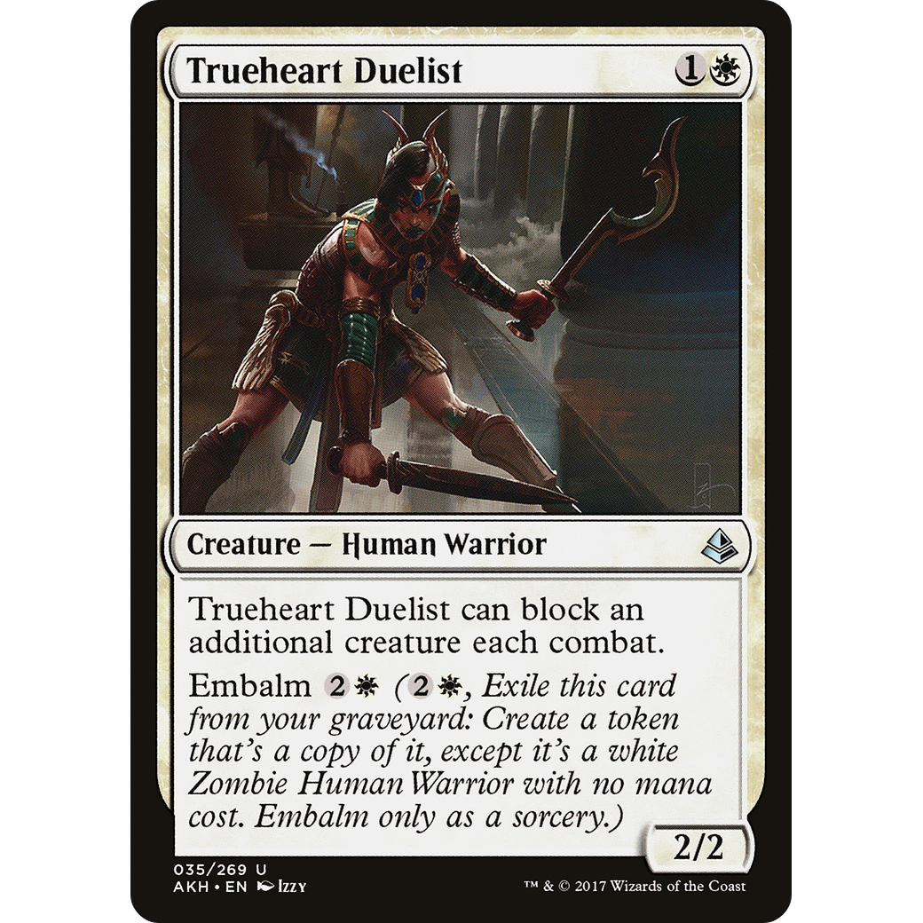 Trueheart Duelist (AKH-035) - Amonkhet Foil