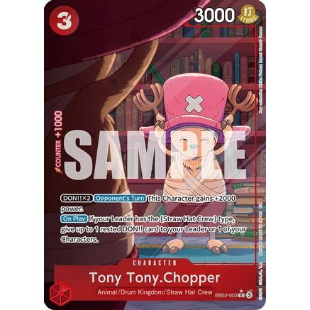 Tony Tony.Chopper (Alternate Art) (EB02-003) - Extra Booster: Anime 25th Collection Foil