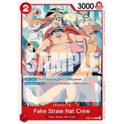Fake Straw Hat Crew (EB02-005) - Extra Booster: Anime 25th Collection