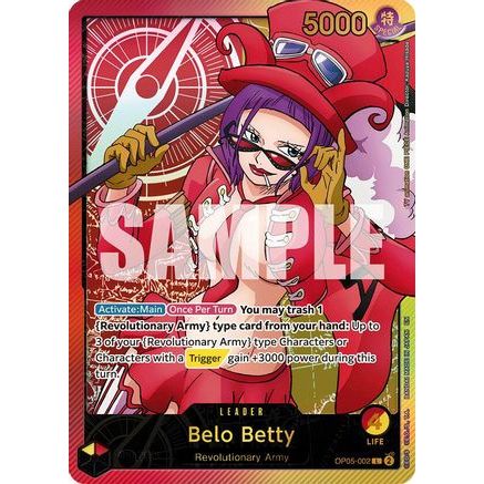 Belo Betty (SPR) (OP05-002) - Extra Booster: Anime 25th Collection Foil