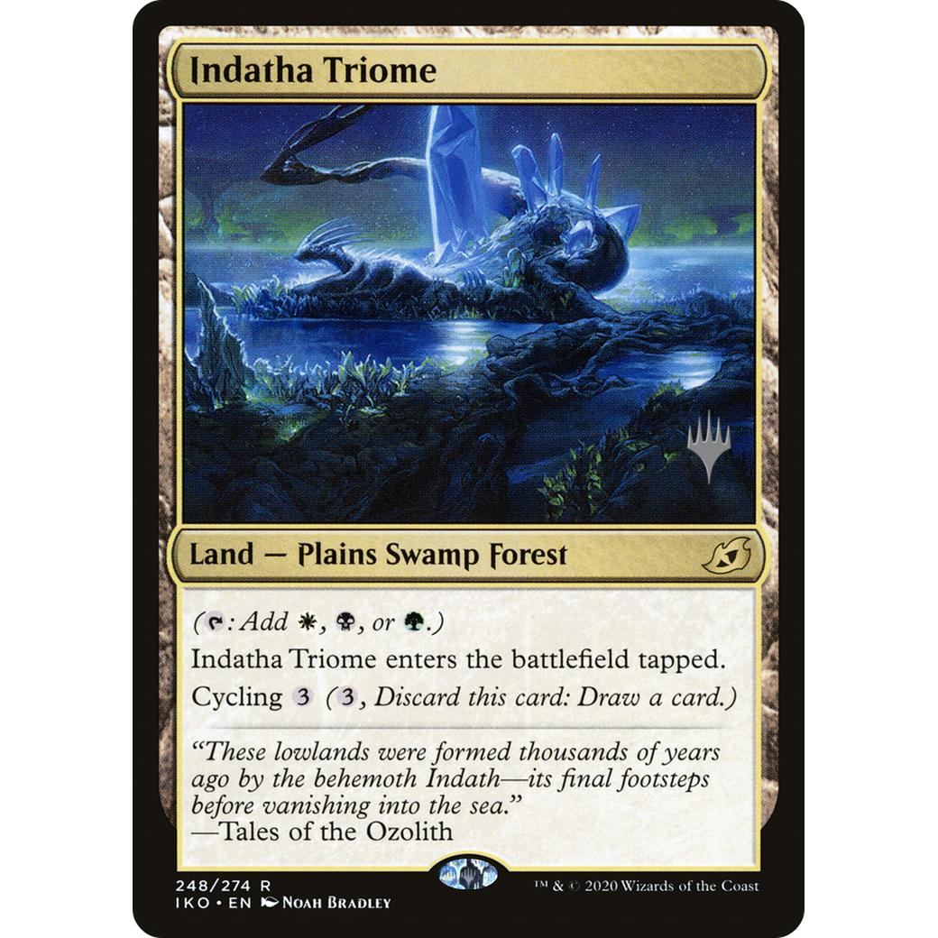 Indatha Triome (PPIKO-248) - Ikoria: Lair of Behemoths Promos Foil