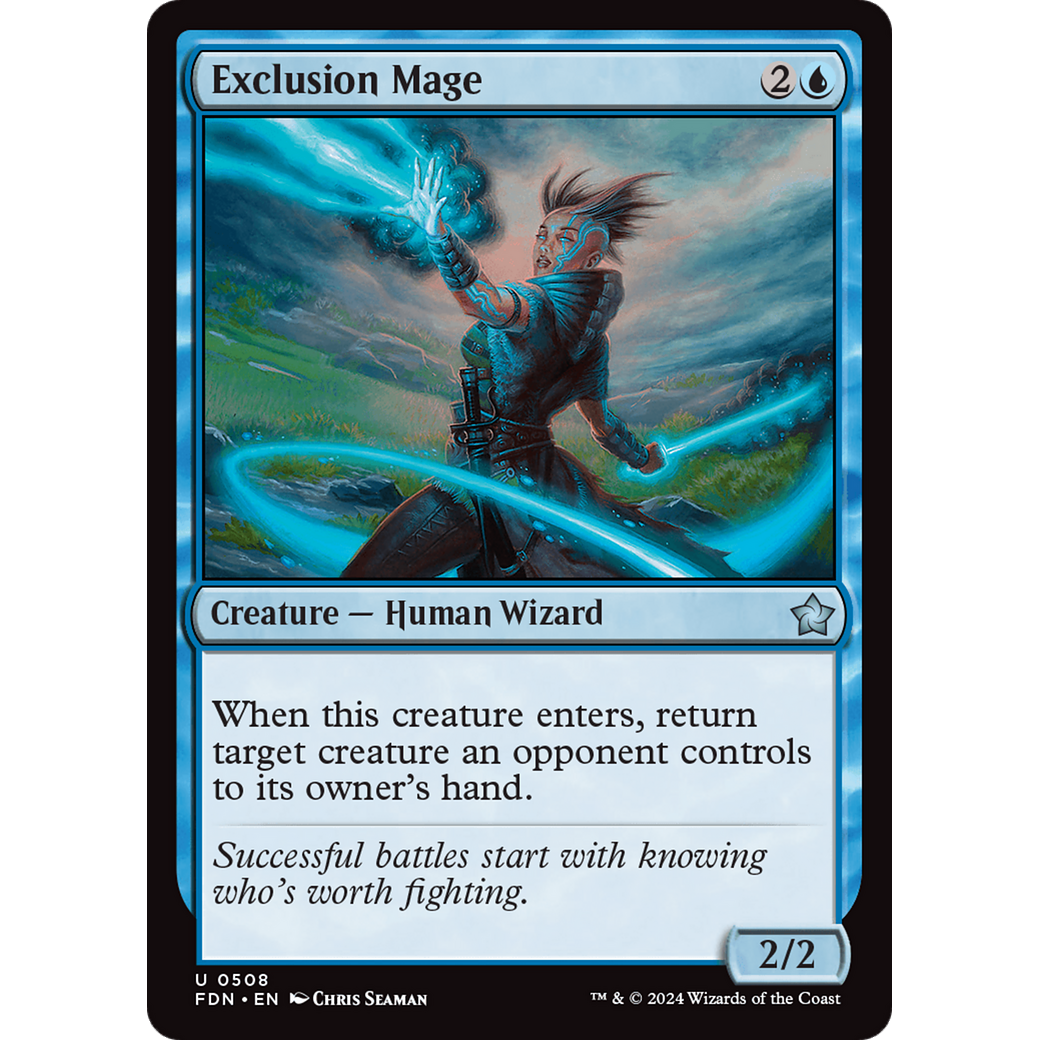 Exclusion Mage (FDN-508) - Foundations