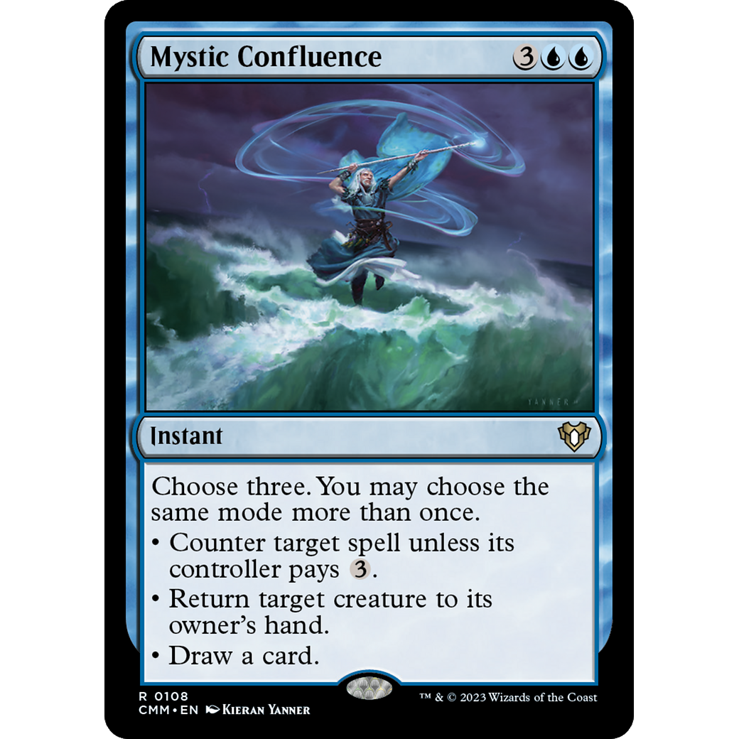 Mystic Confluence (CMM-108) - Commander Masters Foil