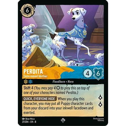 Perdita - Determined Mother (27/204) - Reign of Jafar Cold Foil