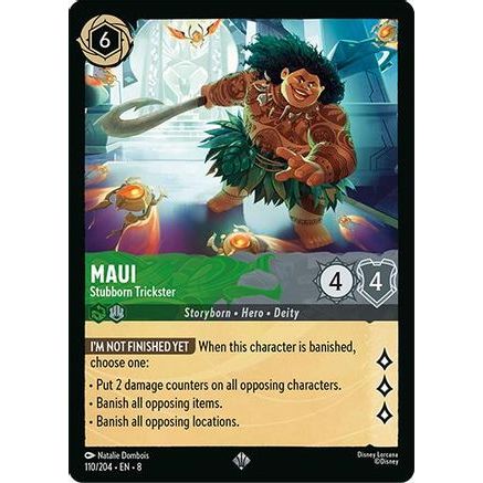 Maui - Stubborn Trickster (110/204) - Reign of Jafar