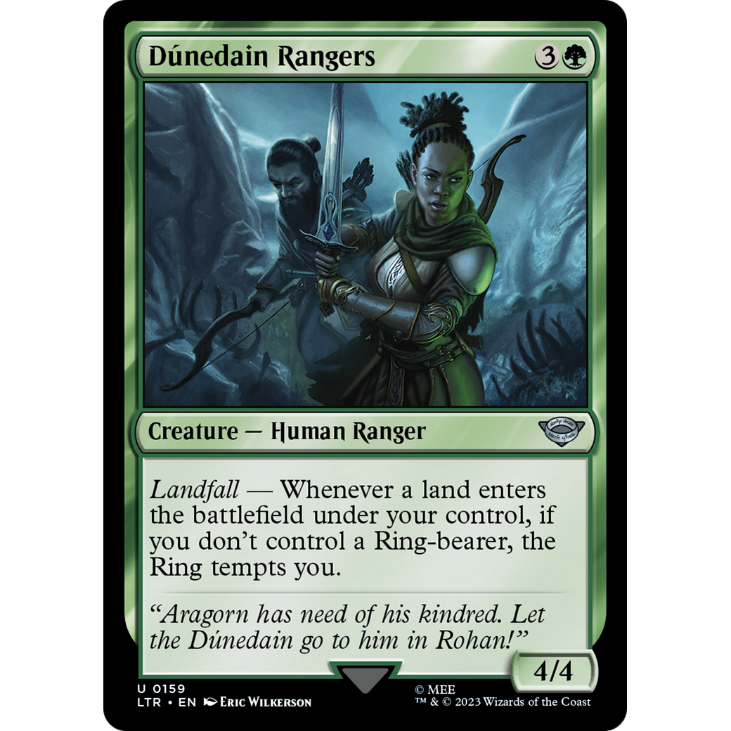 Dúnedain Rangers (LTR-159) - The Lord of the Rings: Tales of Middle-earth Foil