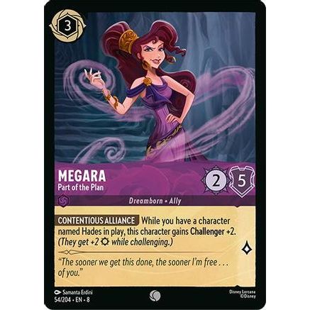 Megara - Part of the Plan (54/204) - Reign of Jafar Cold Foil
