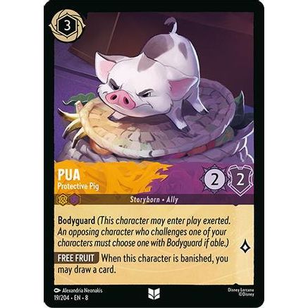 Pua - Protective Pig (19/204) - Reign of Jafar