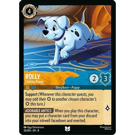 Rolly - Chubby Puppy (26/204) - Reign of Jafar