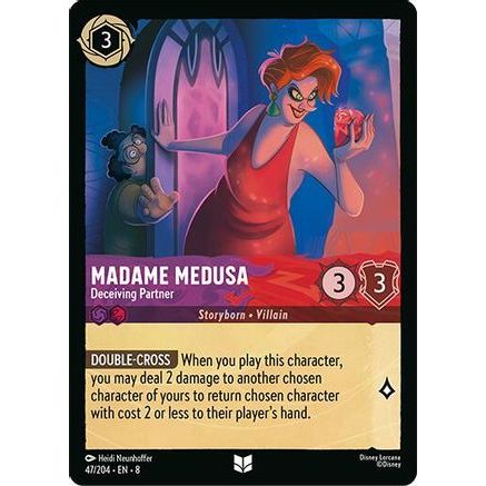 Madame Medusa - Deceiving Partner (47/204) - Reign of Jafar Cold Foil