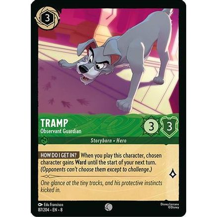 Tramp -Observant Guardian (87/204) - Reign of Jafar Cold Foil