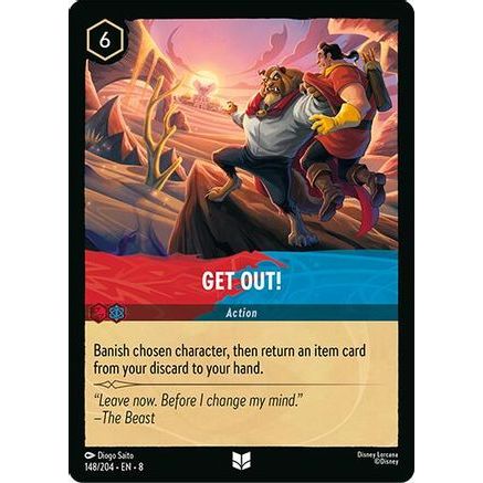 Get Out! (148/204) - Reign of Jafar Cold Foil