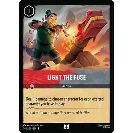 Light the Fuse (149/204) - Reign of Jafar Cold Foil