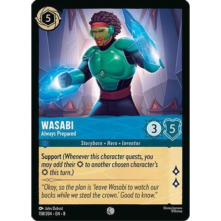 Wasabi - Always Prepared (158/204) - Reign of Jafar Cold Foil