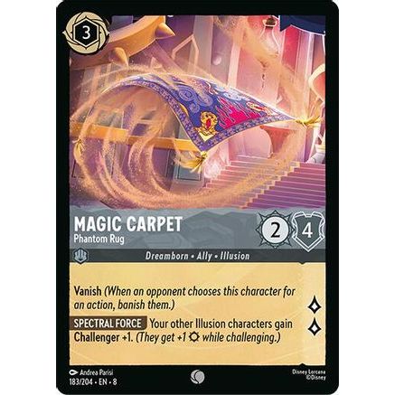 Magic Carpet - Phantom Rug (183/204) - Reign of Jafar Cold Foil