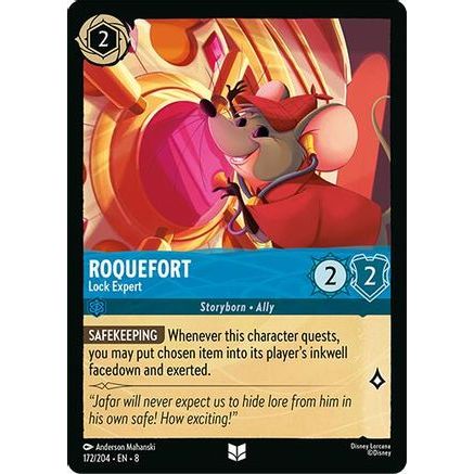 Roquefort - Lock Expert (172/204) - Reign of Jafar Cold Foil
