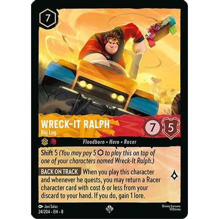 Wreck-It Ralph - Big Lug (24/204) - Reign of Jafar Cold Foil