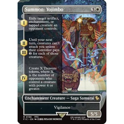 Summon: Yojimbo (Borderless) (FIC-196) - Commander: FINAL FANTASY Foil