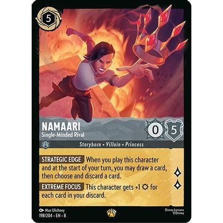 Namaari - Single-Minded Rival (198/204) - Reign of Jafar Cold Foil