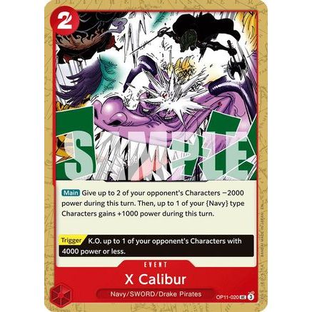 X Calibur (OP11-020) - A Fist of Divine Speed