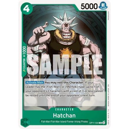 Hatchan (OP11-034) - A Fist of Divine Speed