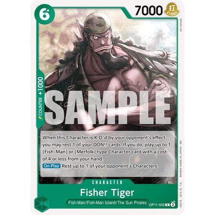 Fisher Tiger (OP11-035) - A Fist of Divine Speed