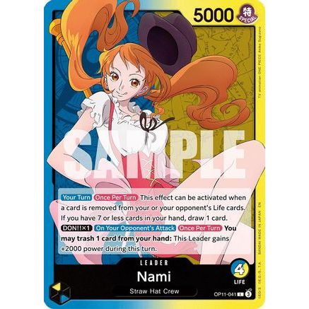 Nami (041) (OP11-041) - A Fist of Divine Speed