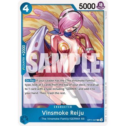 Vinsmoke Reiju (OP11-047) - A Fist of Divine Speed Foil