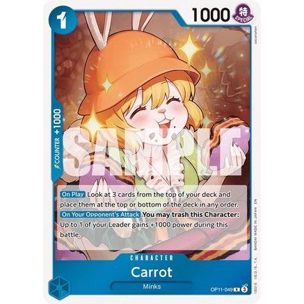 Carrot (OP11-049) - A Fist of Divine Speed Foil