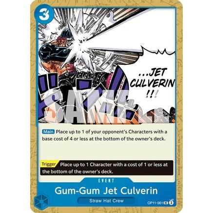 Gum-Gum Jet Culverin (OP11-061) - A Fist of Divine Speed